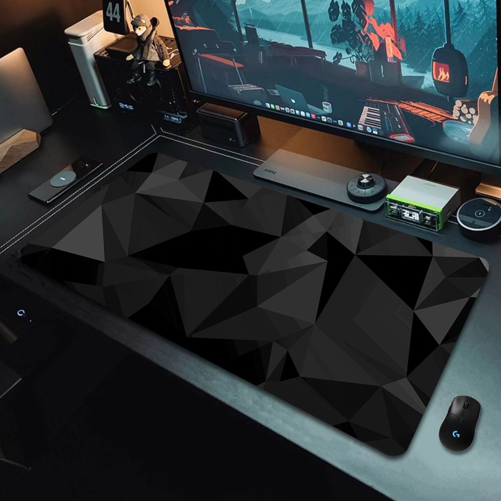 Mouse Pad Blank Sublimation - Black Mouse Pad Rug Deskpad Slipmat