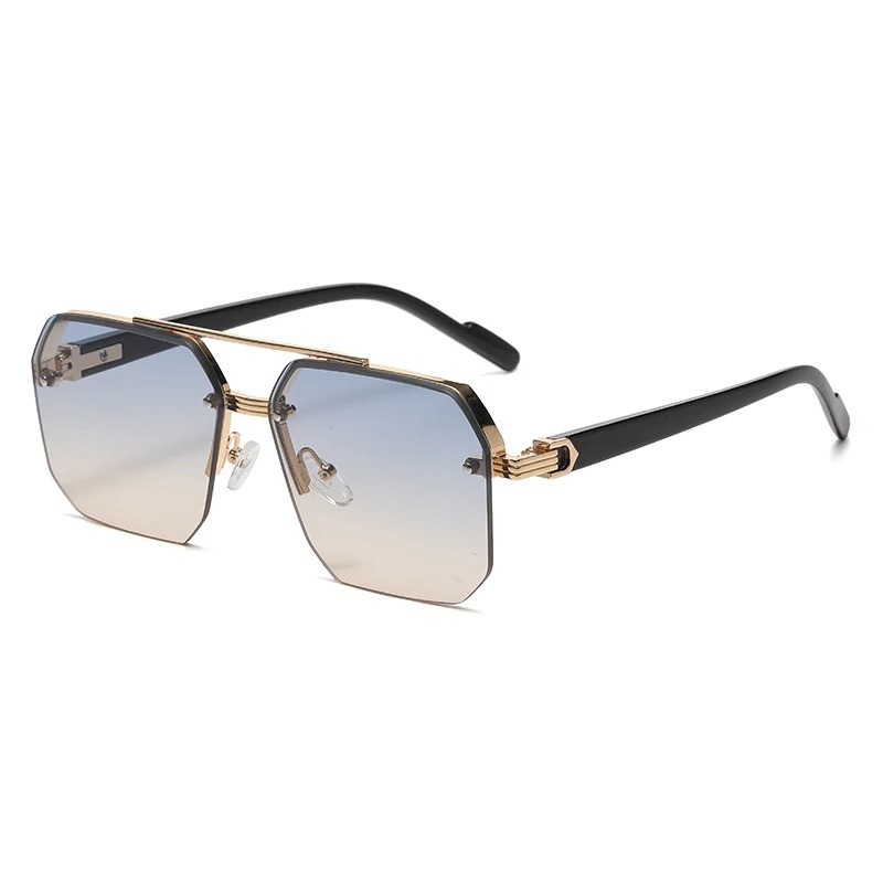 Men's Metal Sunglasses Square  - مراجعة Metal Photo Panel وسعره