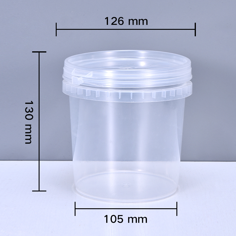 Empty 1L plastic bucket with L - مراجعة Water Bottle Blank وسعره