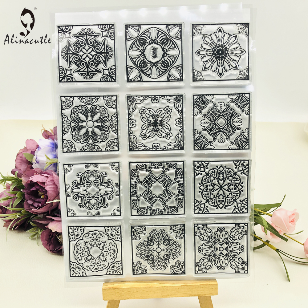Alinacutle CLEAR STAMPS Vintag - مراجعة Ceramic Tile Blank وسعره