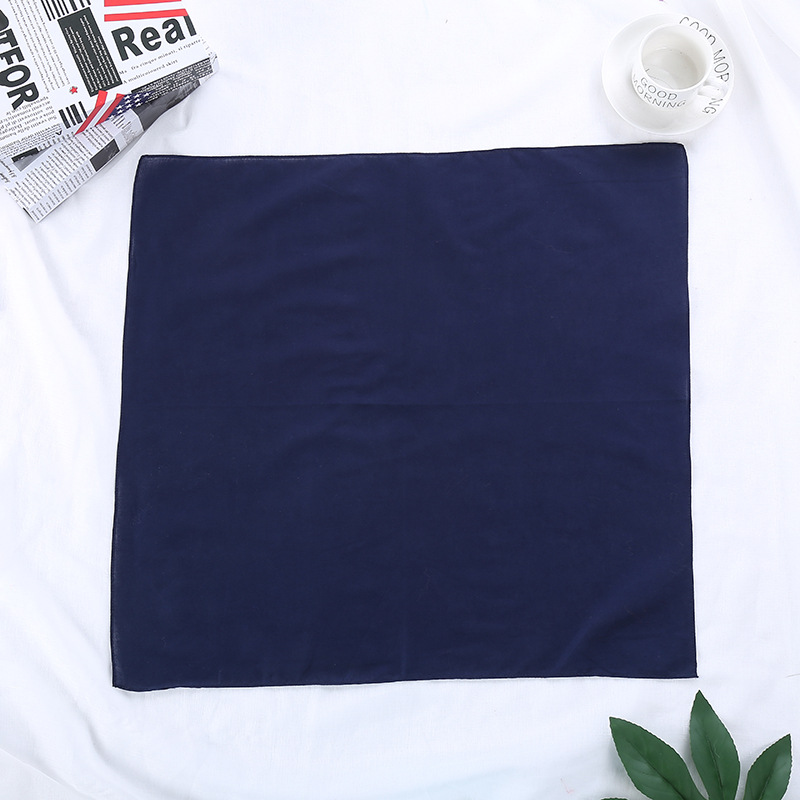 Headscarf Cotton Solid Color R - مراجعة Bandana Blank White وسعره