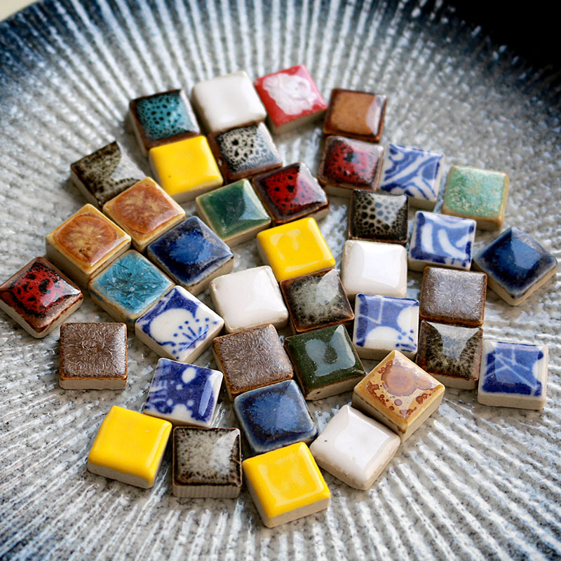 100g 200gDIY Ceramic Mosaic Fr - مراجعة Ceramic Tile Blank وسعره