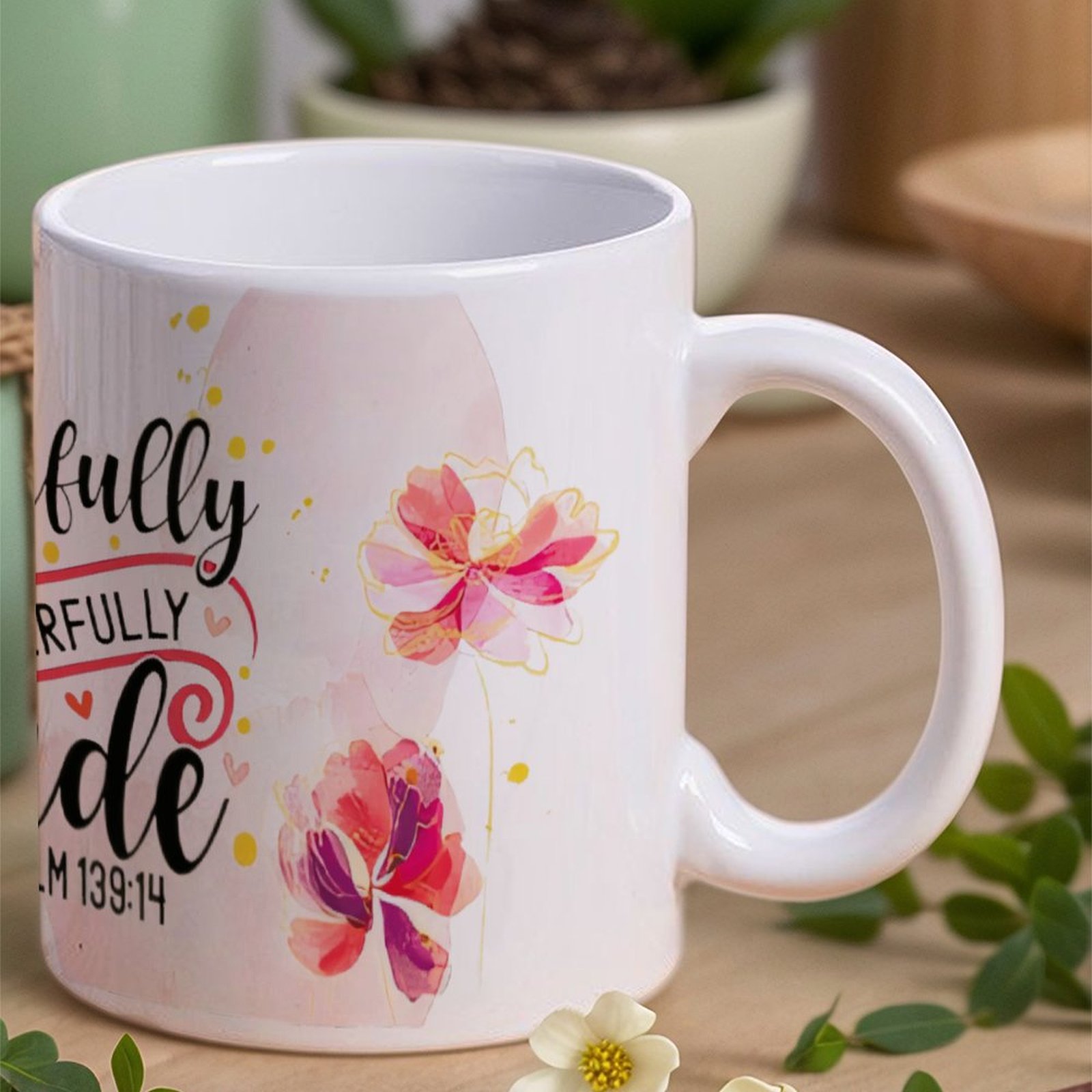 Fearfully And Wonderfully Made - مراجعة Sublimation Mug White وسعره