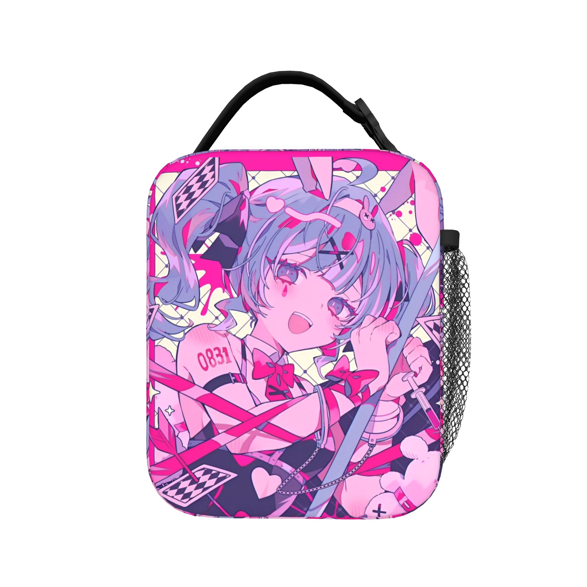 Hatsune Miku  Insulated Lunch  - مراجعة Tote Bag Sublimation وسعره