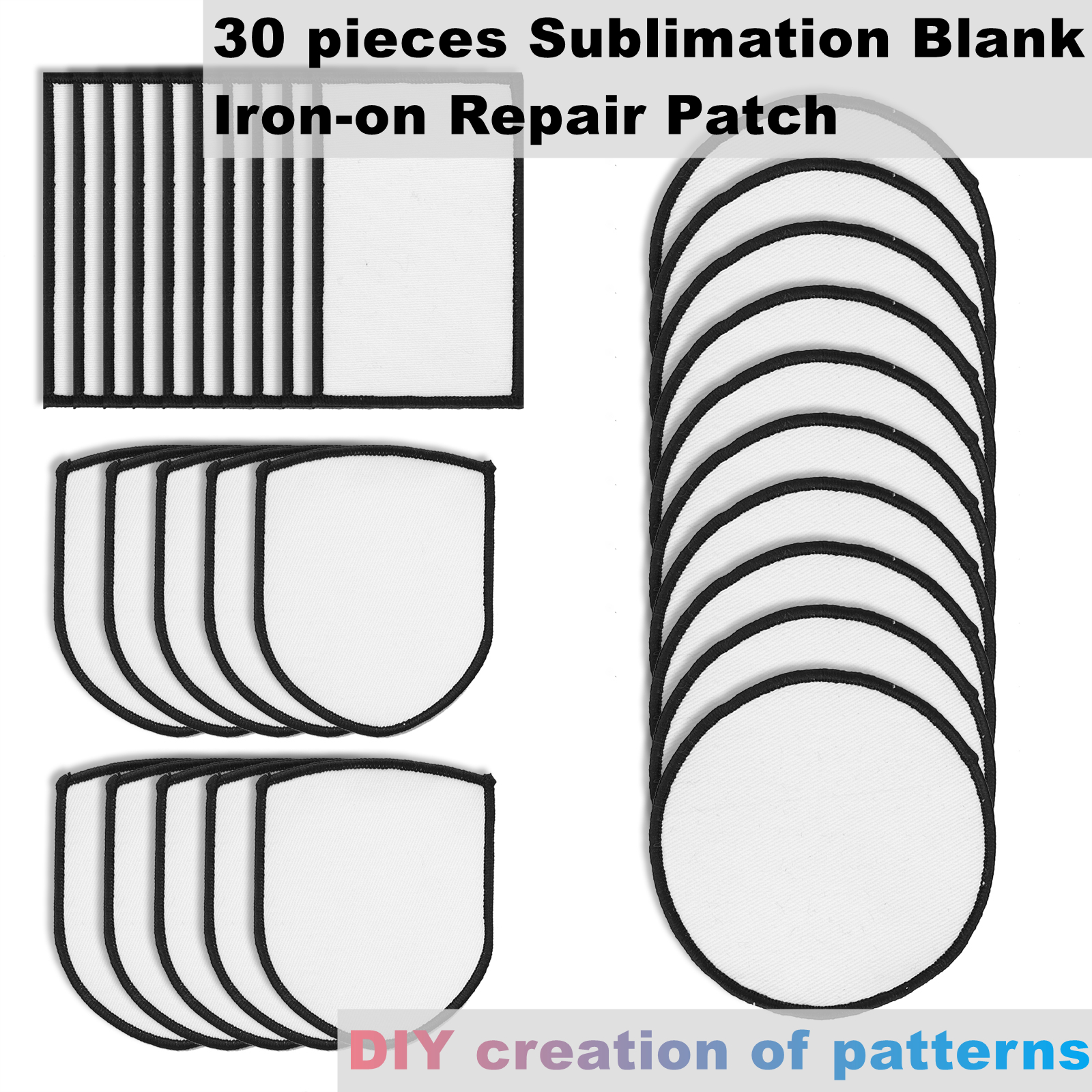 30Pcs/Lot Sublimation Blank Ir - مراجعة Hat Sublimation Blank وسعره