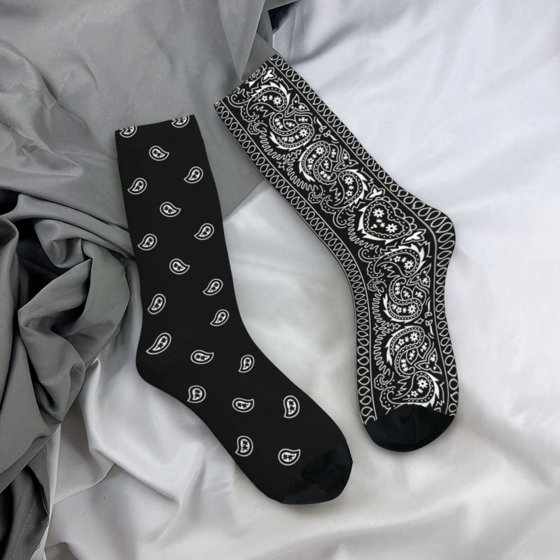 Custom Print Black And White P - مراجعة Bandana Blank White وسعره