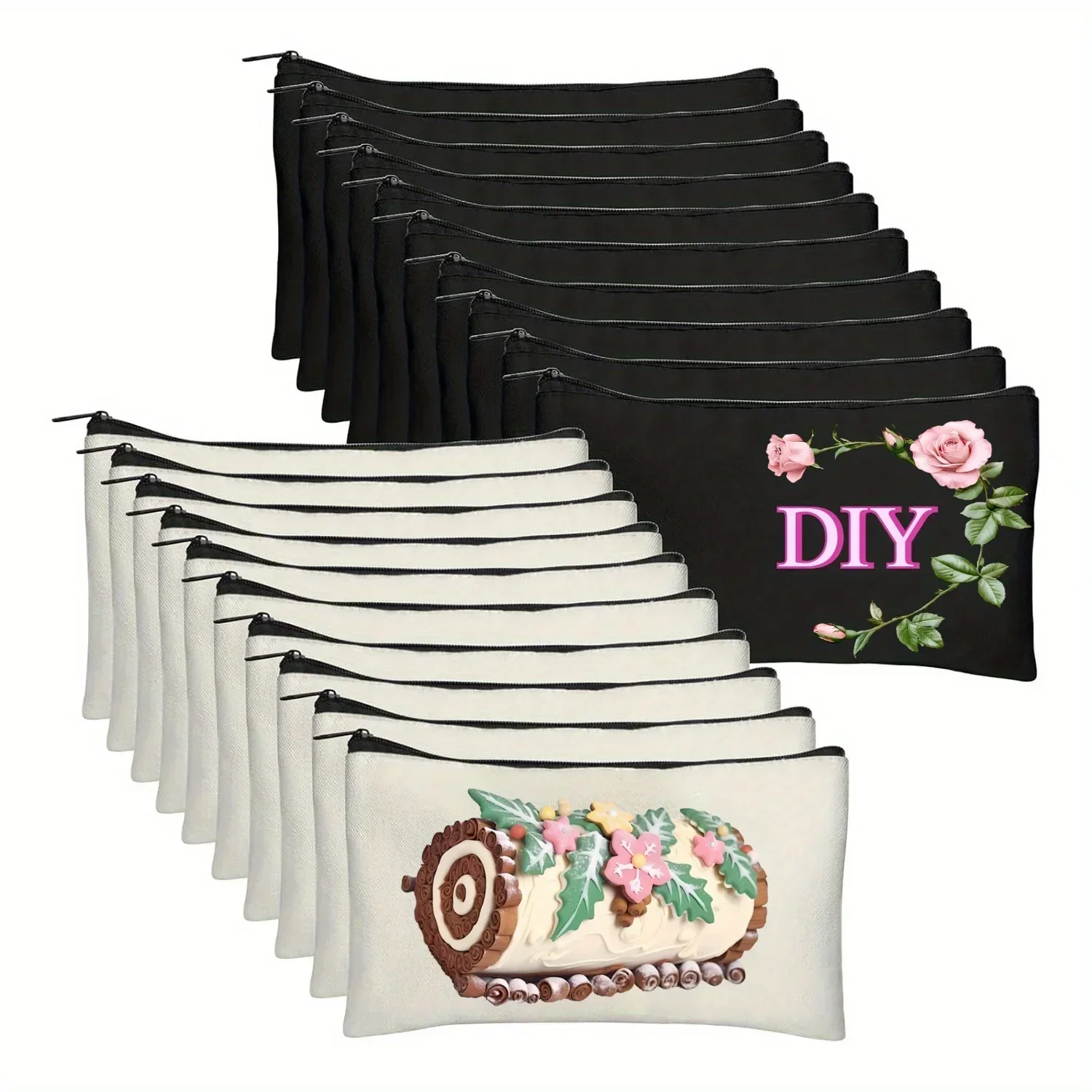 20pcs Sublimation Blank Makeup - مراجعة Tote Bag Sublimation وسعره
