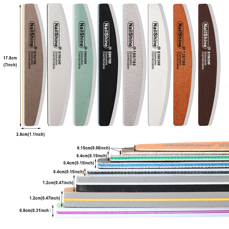 8Pcs/Box Nail File Buffer Kit  - مراجعة Photo Acrylic Block وسعره