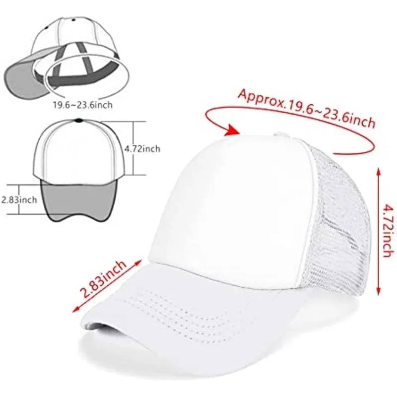 2Pcs/Lot Sun Hats Sublimation  - مراجعة Hat Sublimation Blank وسعره
