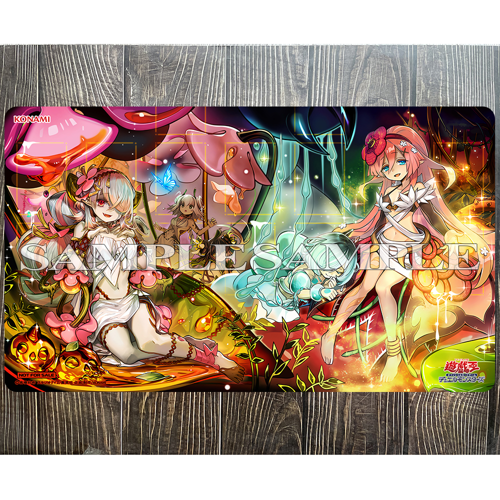 Yu-Gi-Oh Playmat Traptrix Mat  - مراجعة Door Mat Blank وسعره