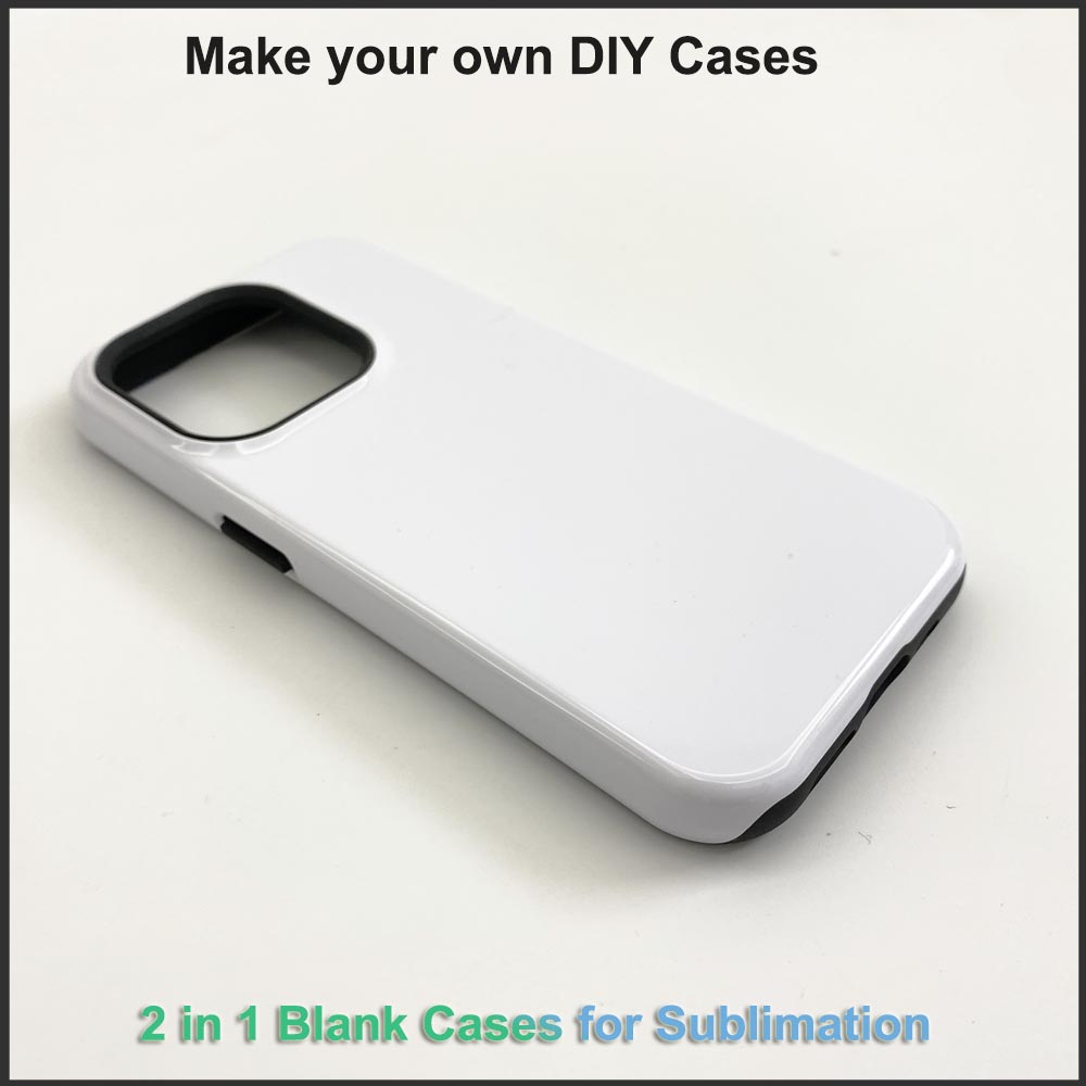 5 pcs 2 in 1 Blank Phone Case  - مراجعة Phone Case Blank Print وسعره