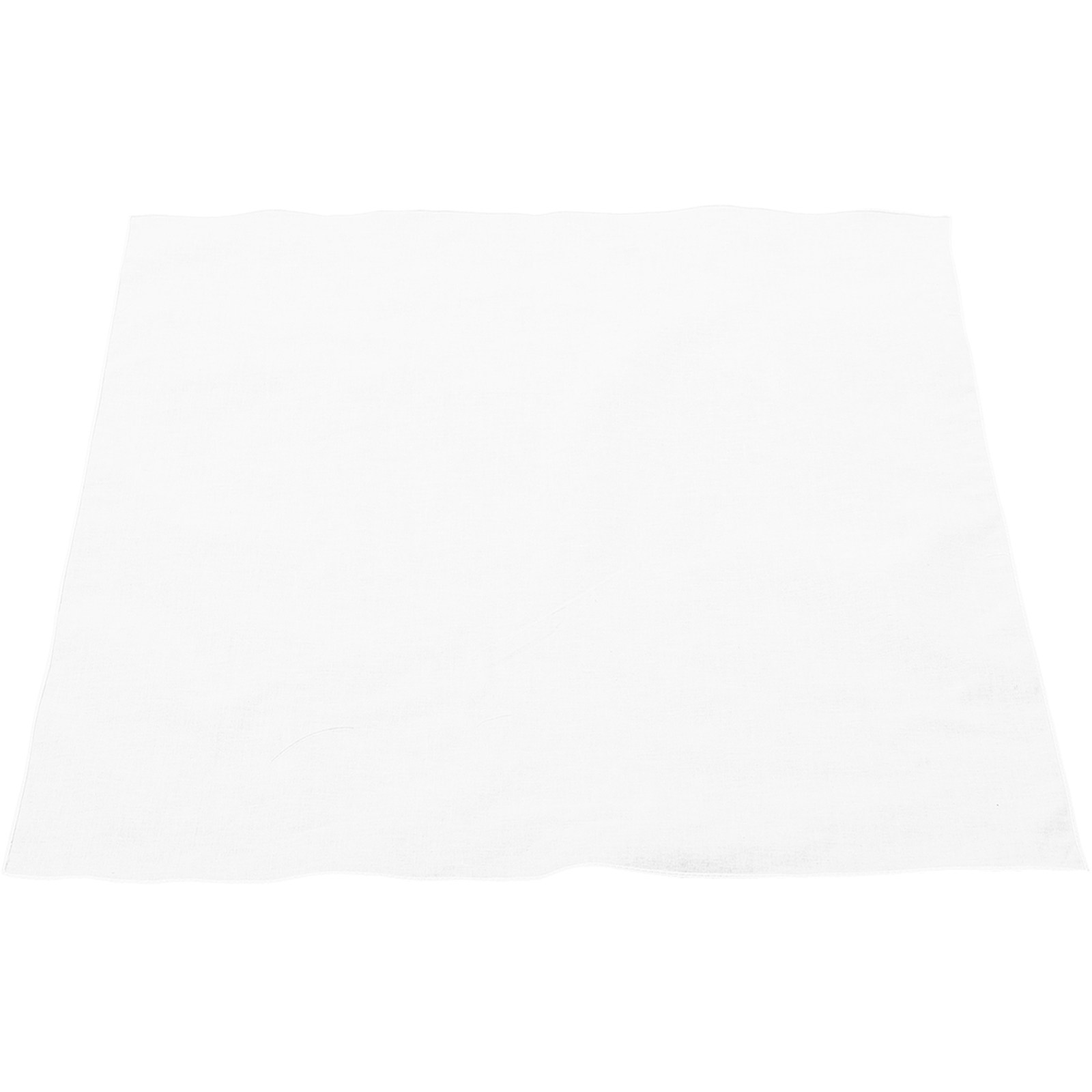 Blank White Cotton Handkerchie - مراجعة Bandana Blank White وسعره