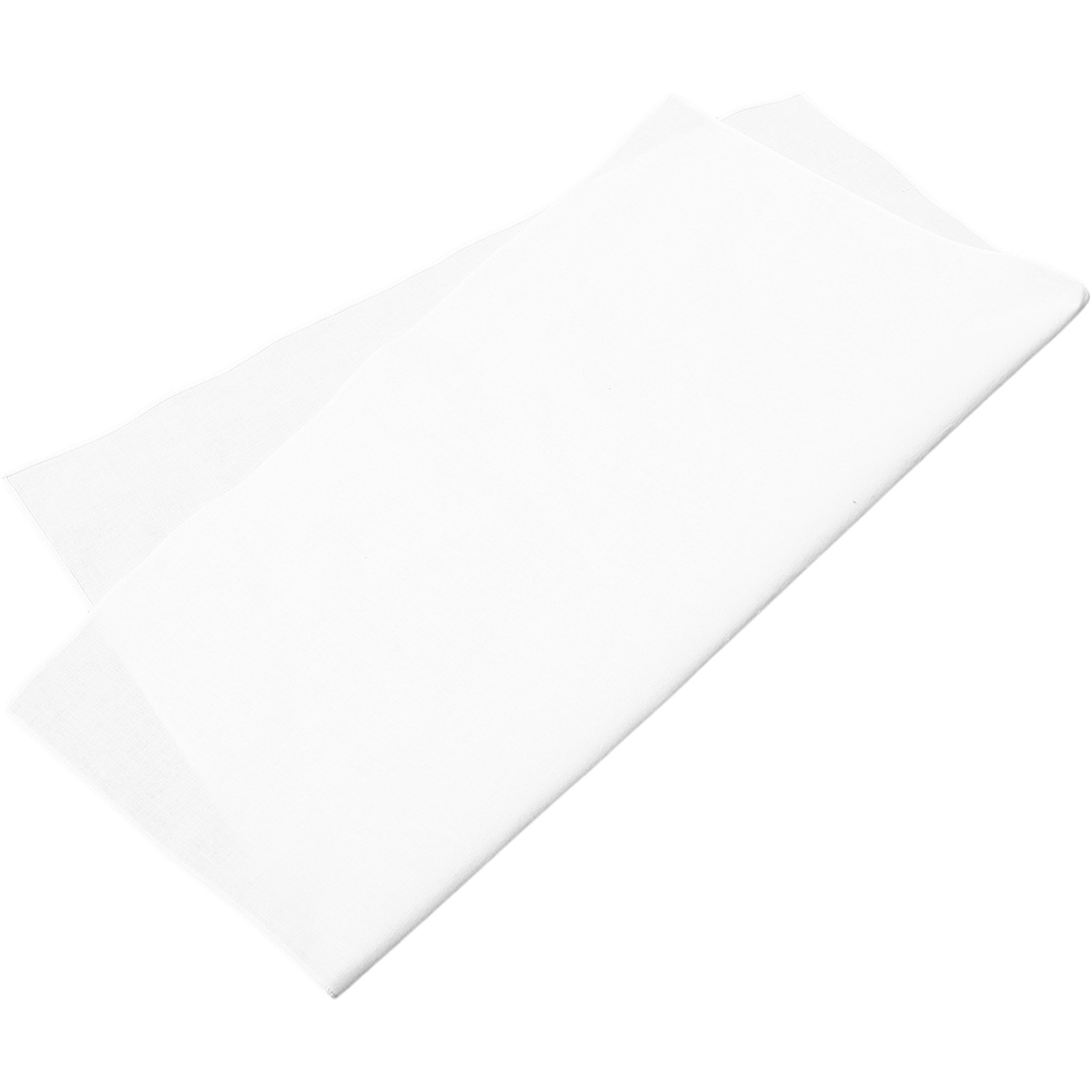 Blank White Cotton Handkerchie - مراجعة Bandana Blank White وسعره