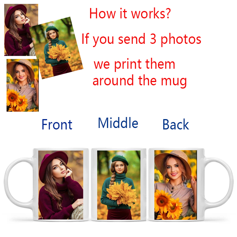 Personalized Your Photo Mug, C - مراجعة Sublimation Mug White وسعره