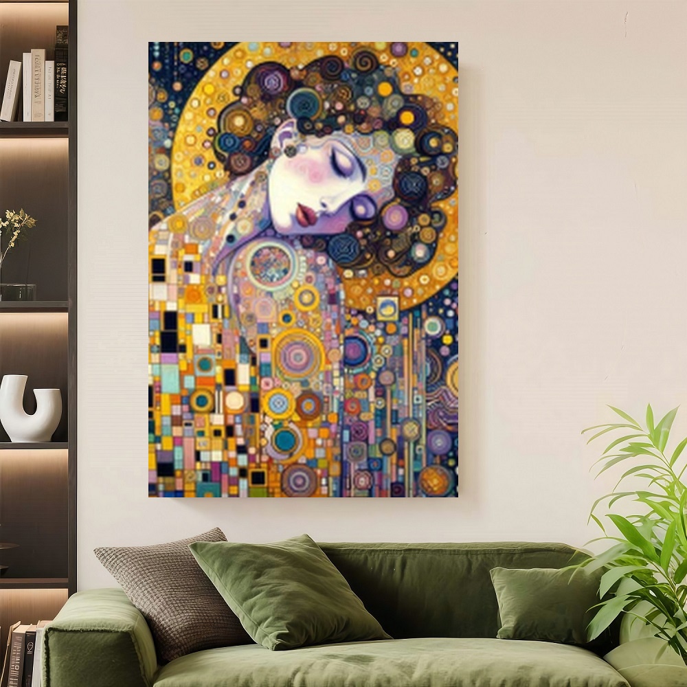 Framed S Gustav Klimt Inspired - مراجعة Canvas Wrap Ready وسعره