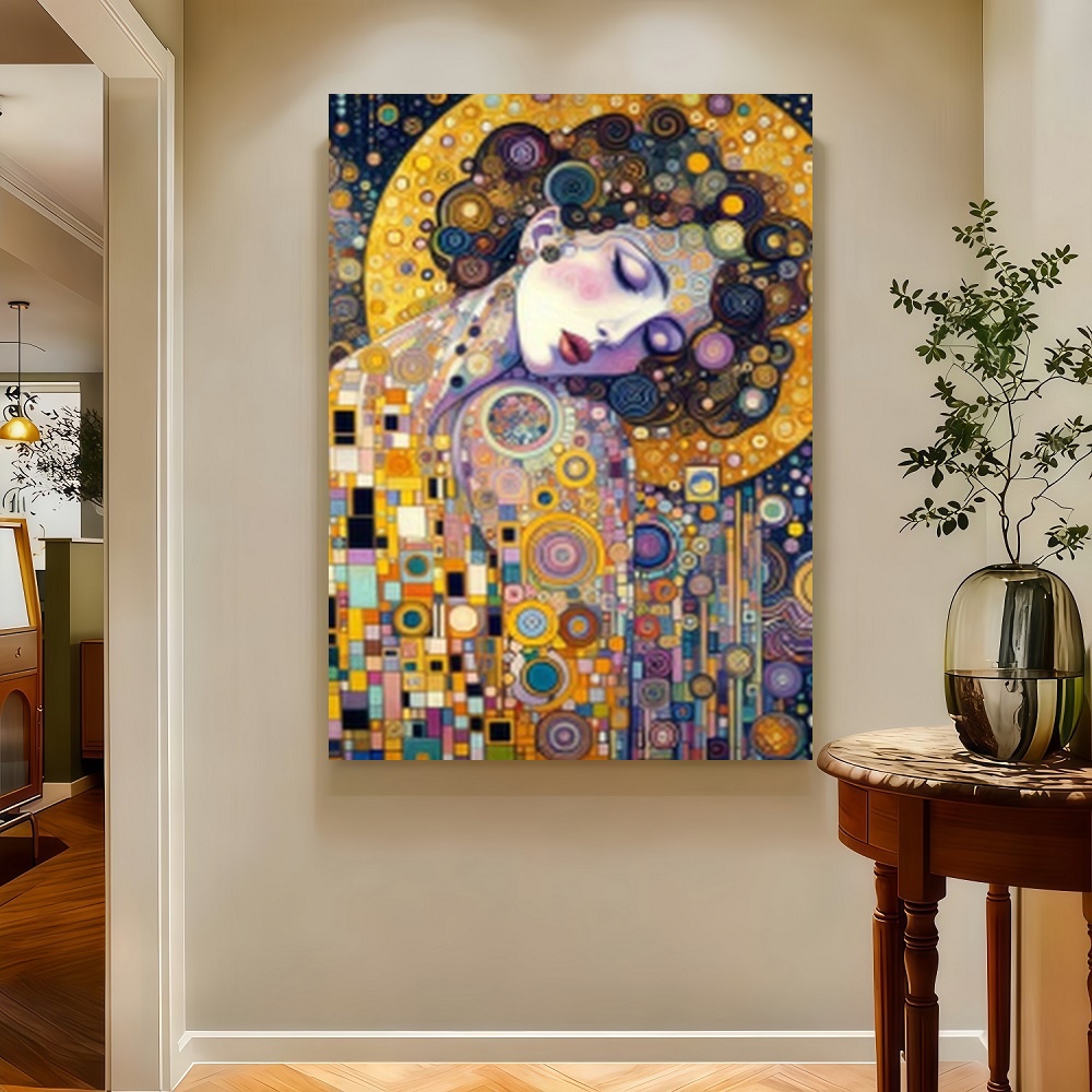 Framed S Gustav Klimt Inspired - مراجعة Canvas Wrap Ready وسعره