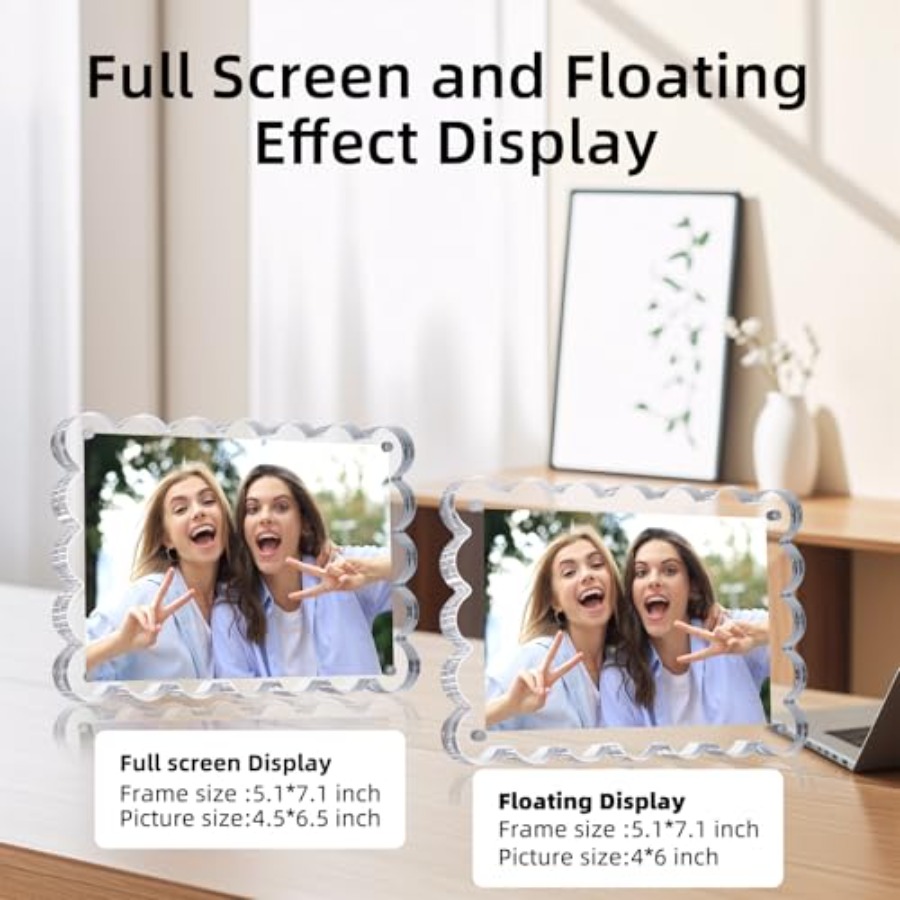 3 Pack Acrylic Picture Frame.  - مراجعة Photo Acrylic Block وسعره