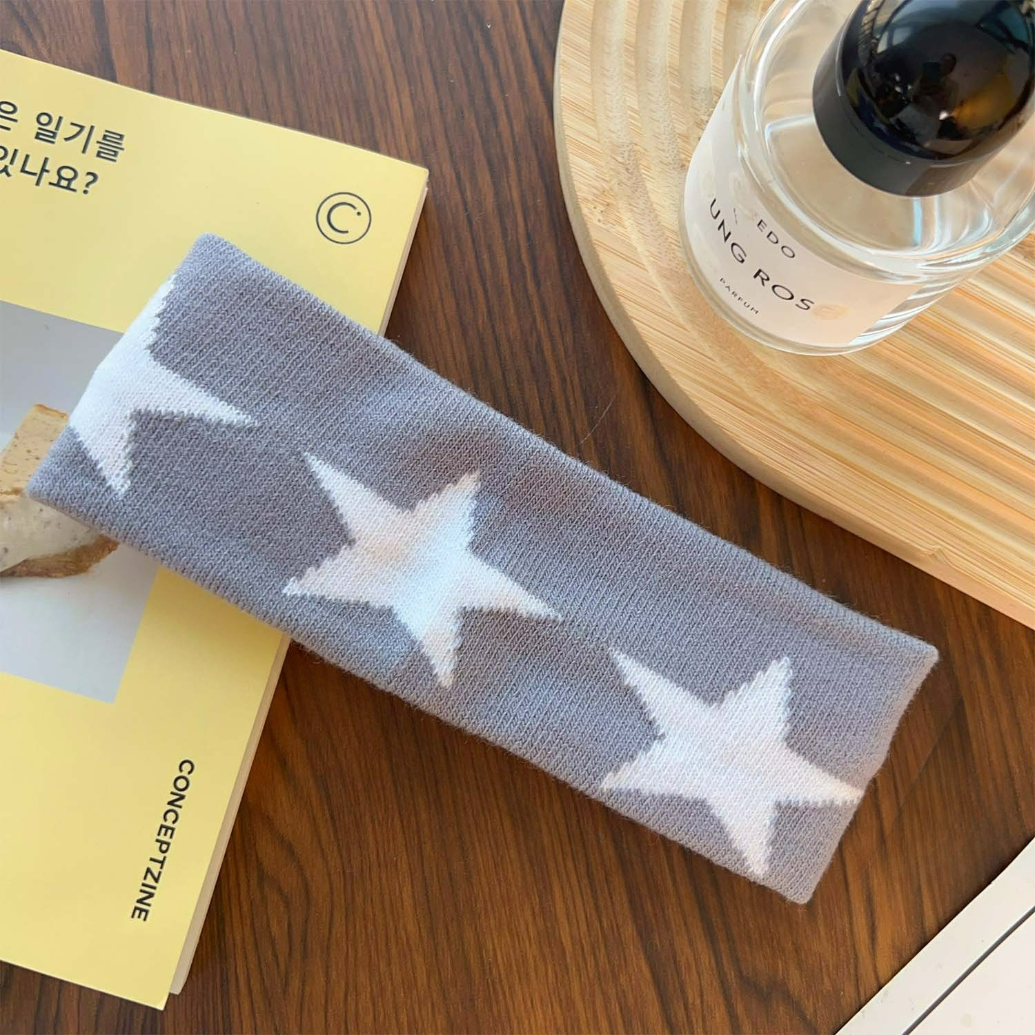 Star Embroidery Sports Headban - مراجعة Bandana Blank White وسعره
