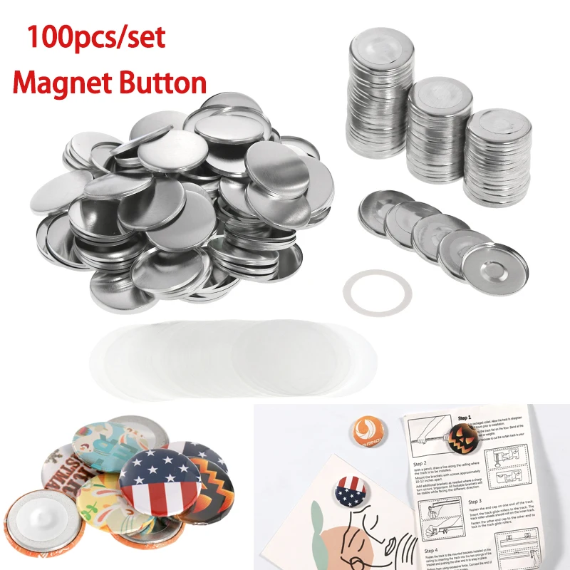 25mm 32mm 58mm DIY Strong Magn - مراجعة Button Badge Blank وسعره