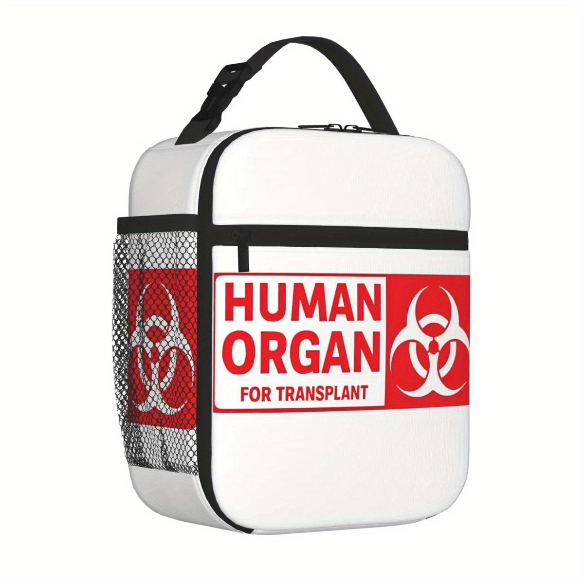 Red Human Organ for Transplant - مراجعة Tote Bag Sublimation وسعره