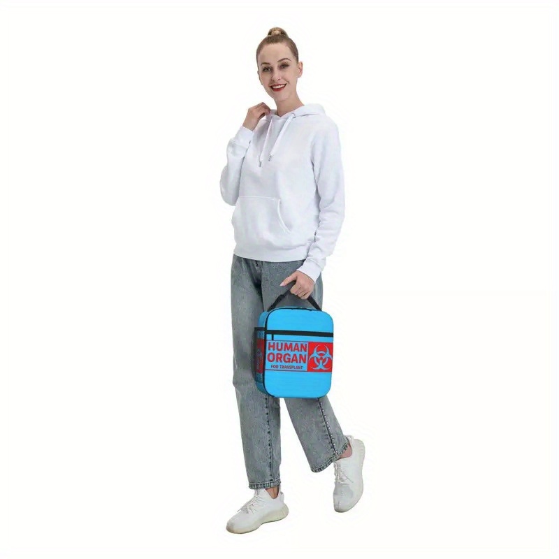 Red Human Organ for Transplant - مراجعة Tote Bag Sublimation وسعره