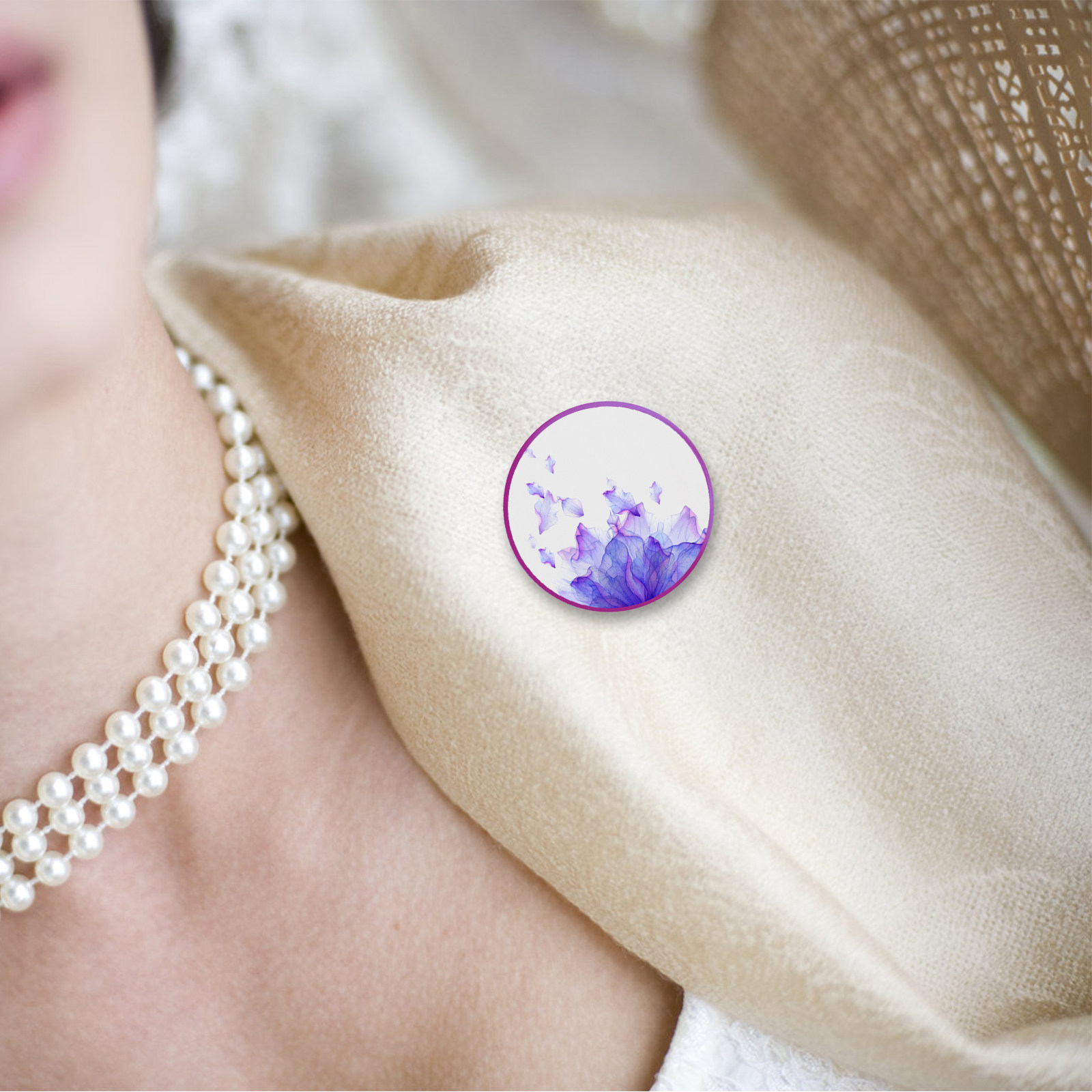 100Pcs Smooth Flat Round Blank - مراجعة Button Badge Blank وسعره
