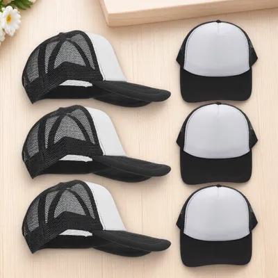 10Pcs Blank Mesh Baseball Caps - مراجعة Hat Sublimation Blank وسعره