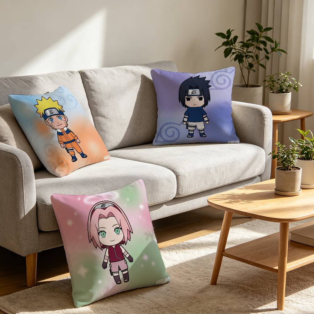 Uzumaki Naruto Fashion Decor T - مراجعة Pillow Cover Sublimation وسعره