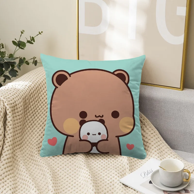 Anime Pillow Bubu Dudu Decorat - مراجعة Pillow Cover Sublimation وسعره