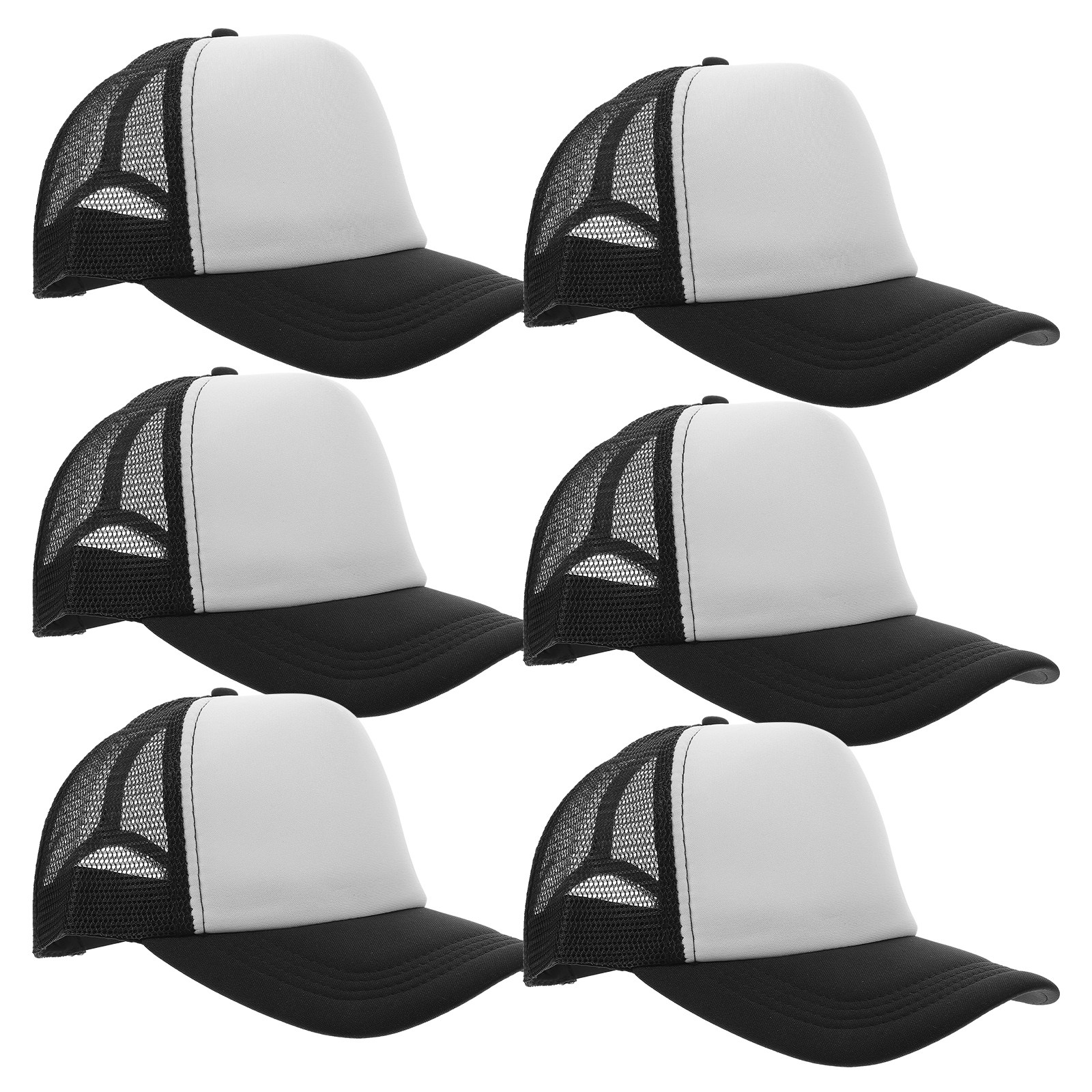 10Pcs DIY Blank Trucker Hat Me - مراجعة Hat Sublimation Blank وسعره