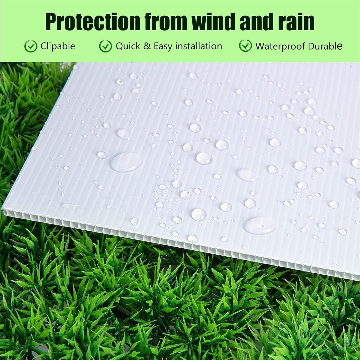 6 Pack 24x18 White Blank Lawn  - مراجعة Yard Sign Blank وسعره