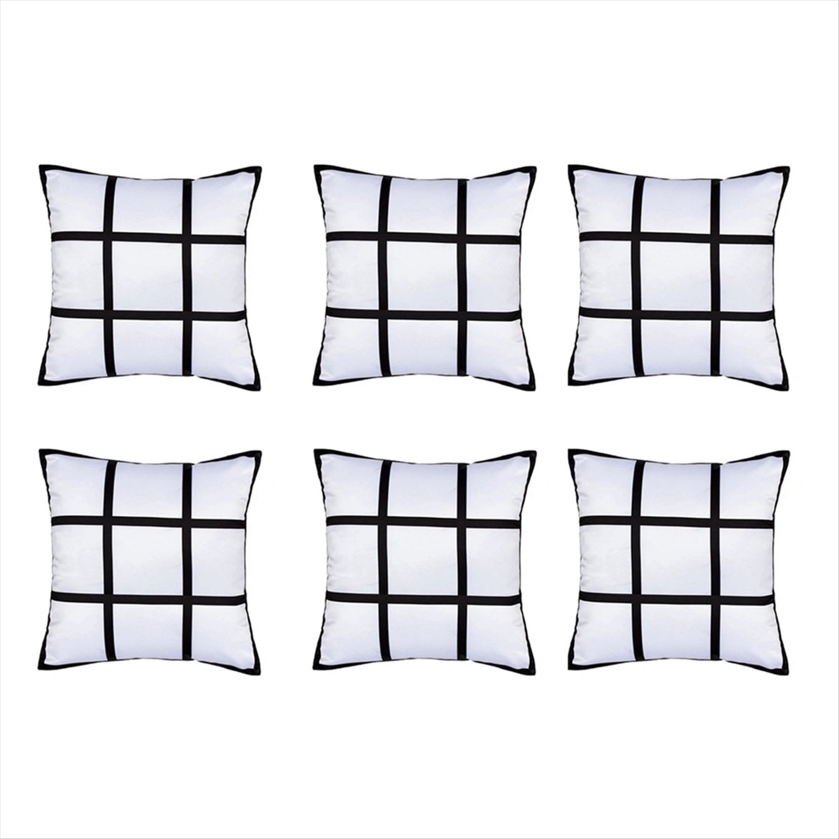 A75K 6Pcs Sublimation Blank Pa - مراجعة Pillow Cover Sublimation وسعره