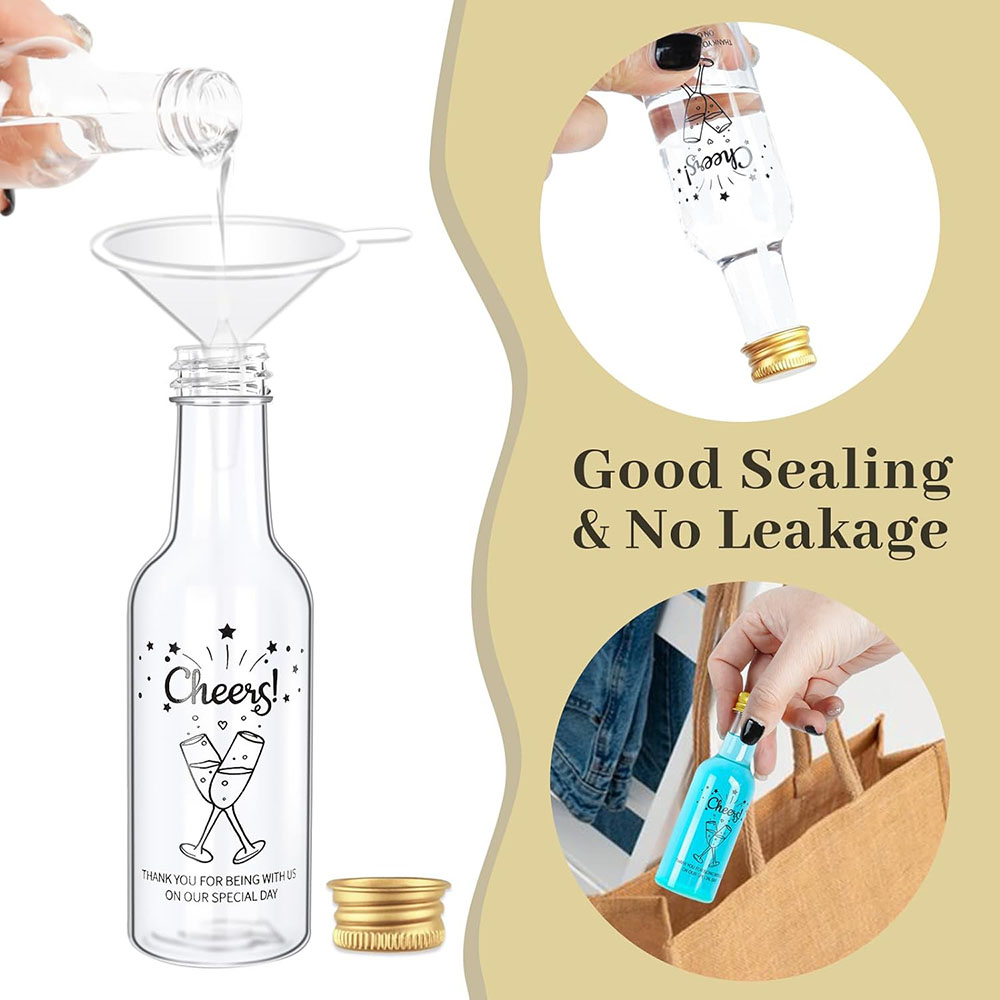 50Pack Mini Liquor Bottles,1.7 - مراجعة Water Bottle Blank وسعره