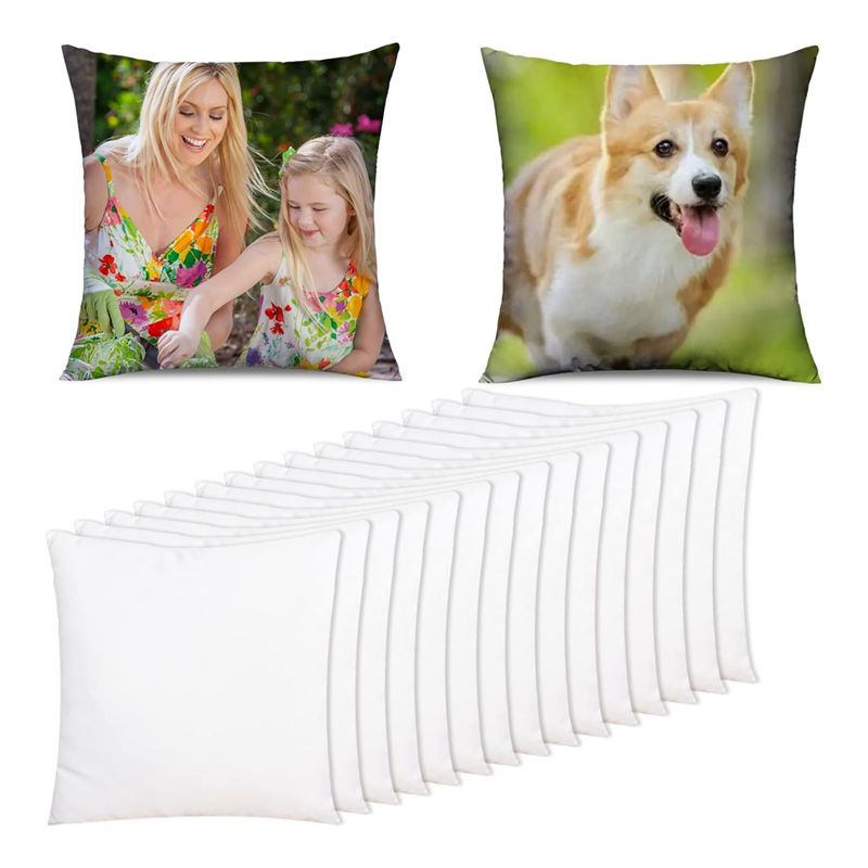 SEWS-15 Piece Sublimation Blan - مراجعة Pillow Cover Sublimation وسعره