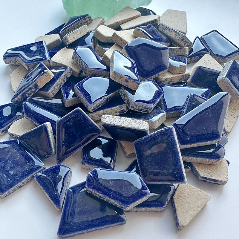 DIY 100g irregular Porcelain M - مراجعة Ceramic Tile Blank وسعره