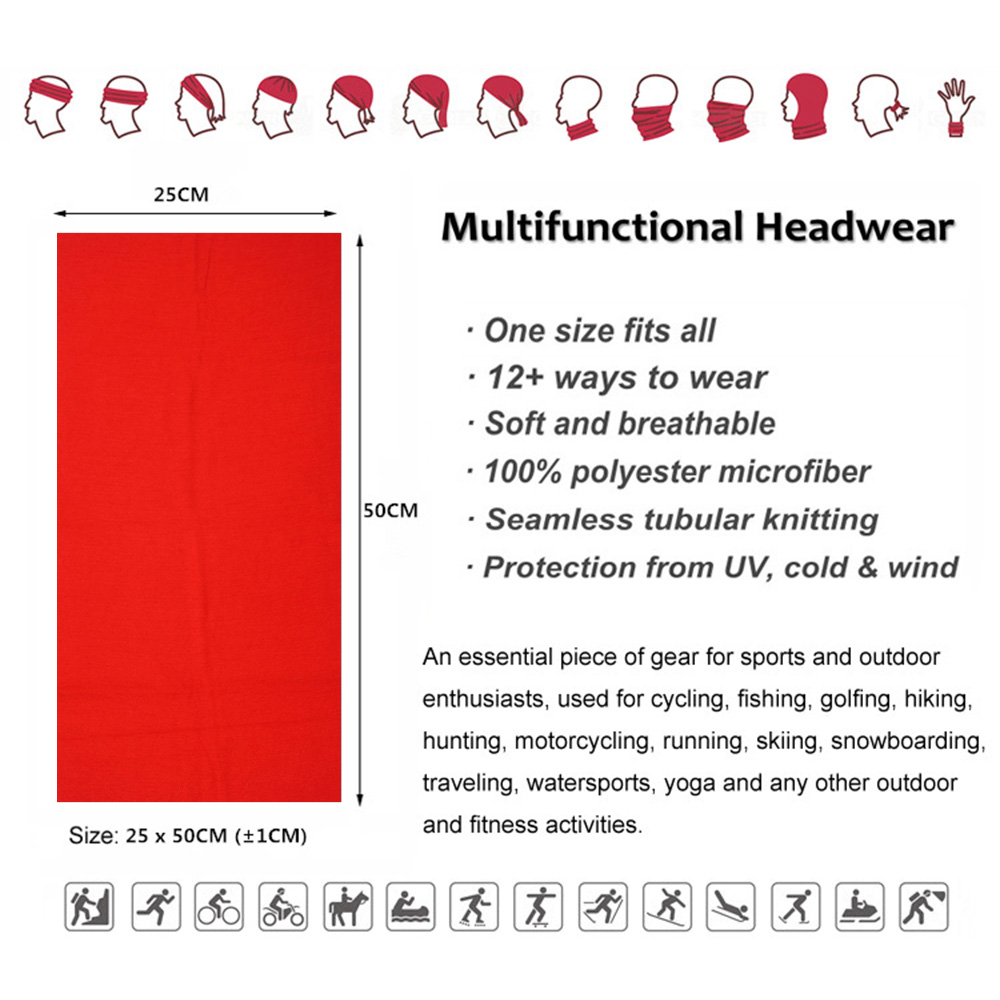 Summer UV-Protection Bandana S - مراجعة Bandana Blank White وسعره
