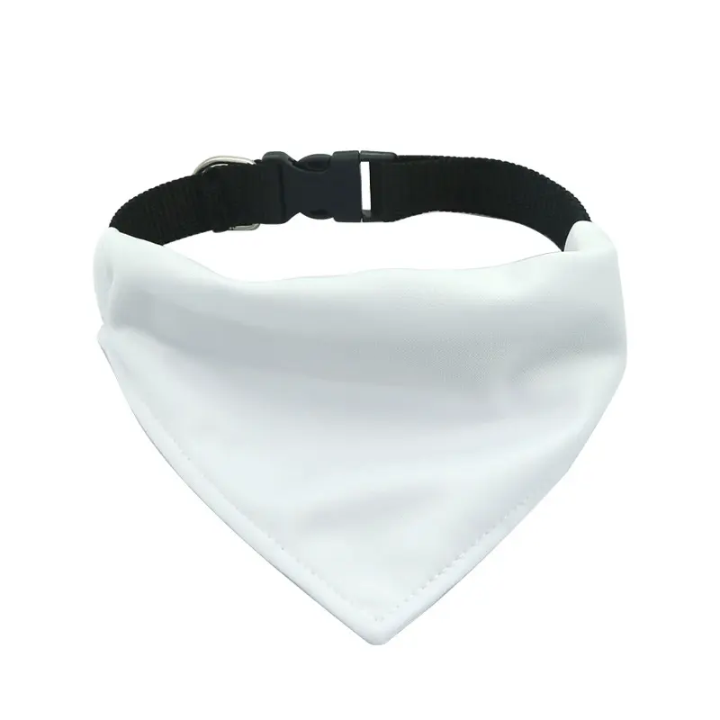 Sublimation White Blank Dog Pe - مراجعة Bandana Blank White وسعره