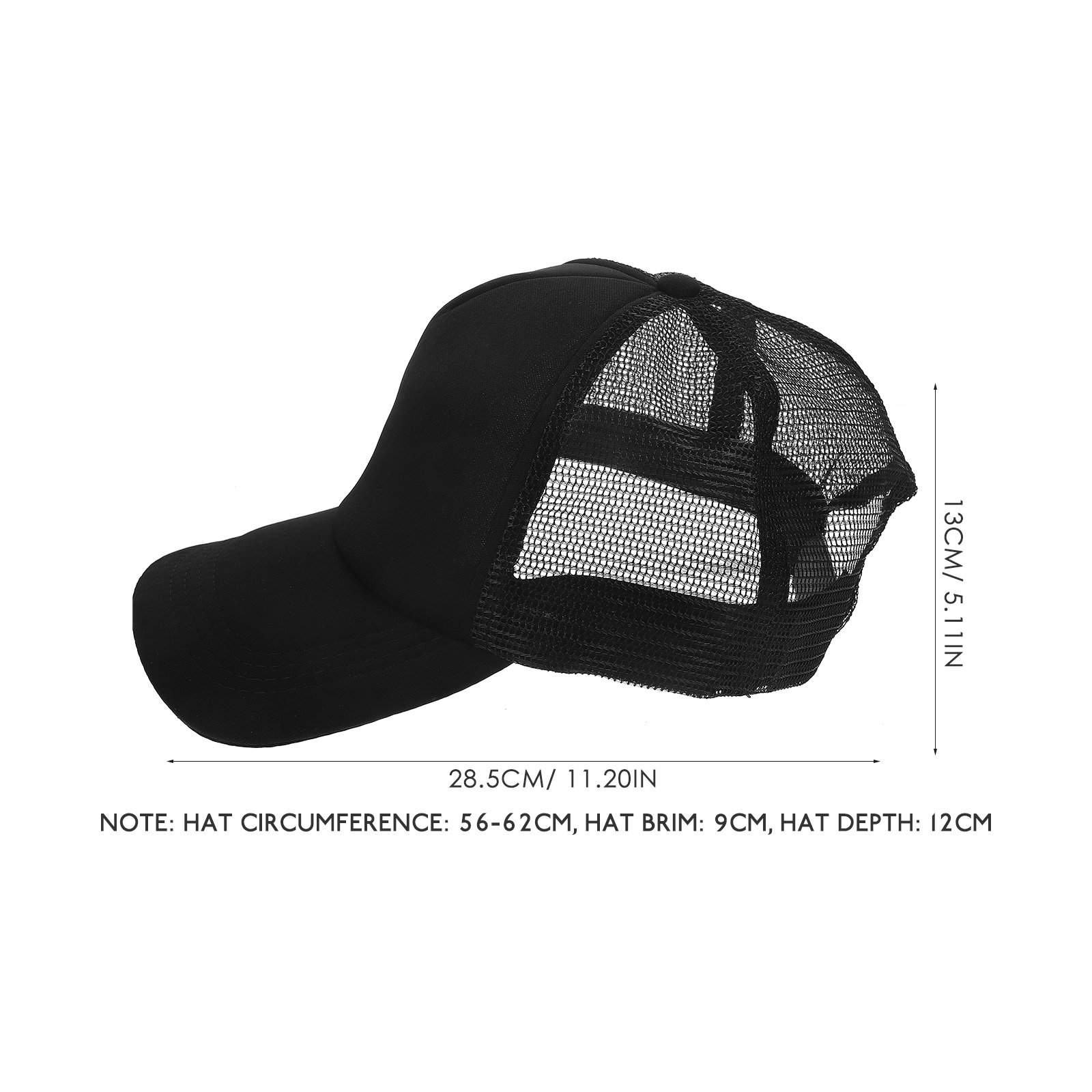 10Pcs Blank Mesh Baseball Caps - مراجعة Hat Sublimation Blank وسعره