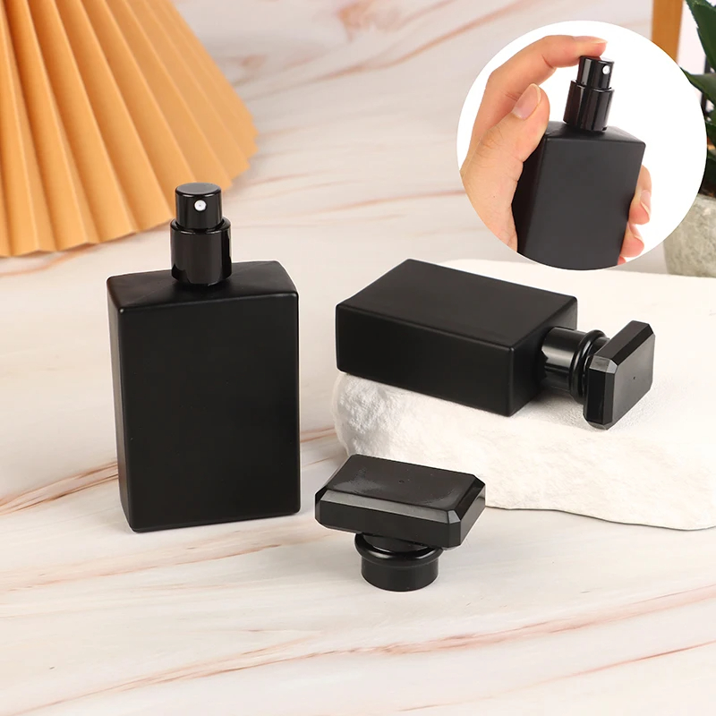 30/50ml Bright Black Perfume B - مراجعة Water Bottle Blank وسعره