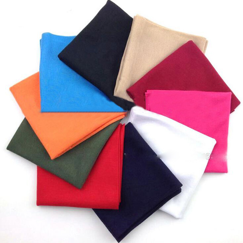 Solid Bandana Scarf Headband F - مراجعة Bandana Blank White وسعره