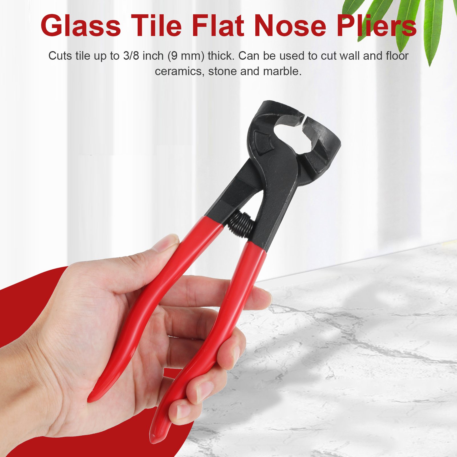 1/2 Pcs Glass Tile Nippers Set - مراجعة Ceramic Tile Blank وسعره