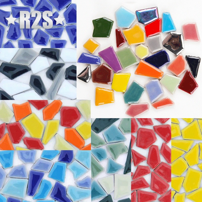 100g Porcelain Mosaic Tiles DI - مراجعة Ceramic Tile Blank وسعره