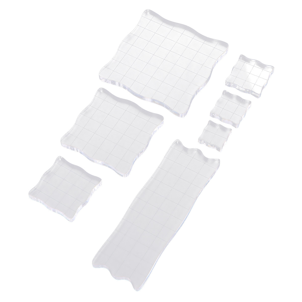 7Pcs Silicone Seal Supplies Ac - مراجعة Photo Acrylic Block وسعره
