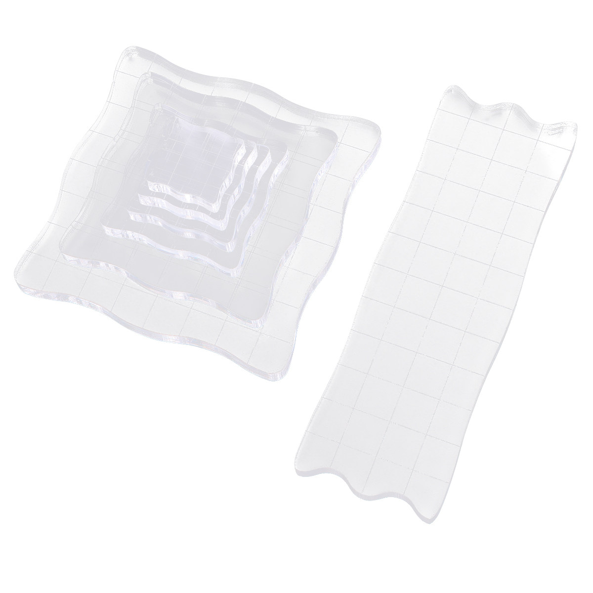 7Pcs Silicone Seal Supplies Ac - مراجعة Photo Acrylic Block وسعره