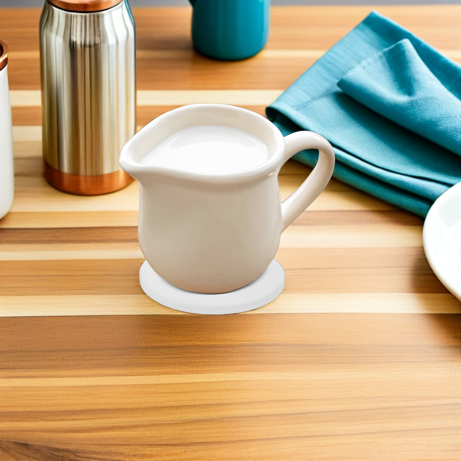 12Pcs White Round Ceramic Coas - مراجعة Coaster Sublimation Blank وسعره