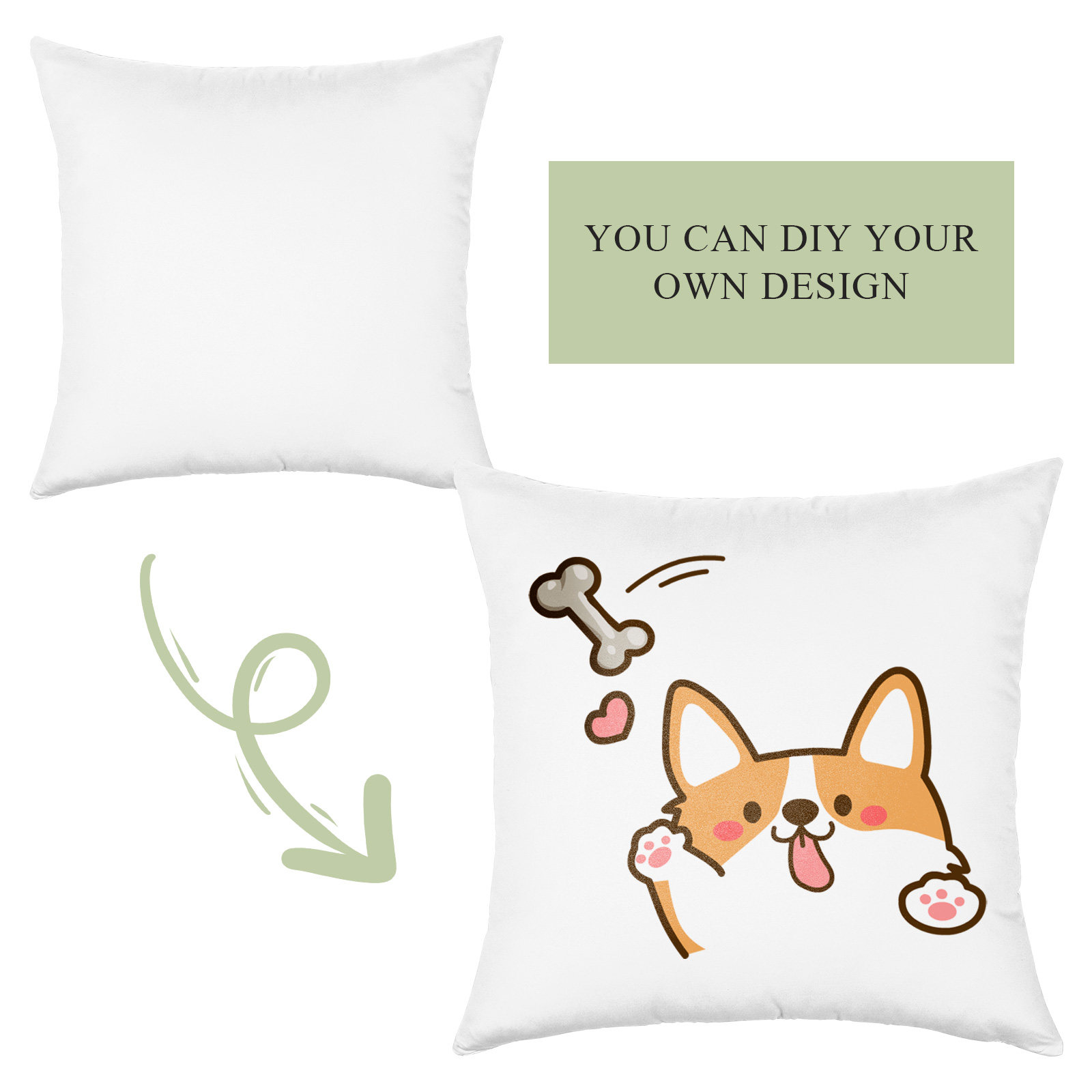4Pcs Sublimation Pillow Cases  - مراجعة Pillow Cover Sublimation وسعره