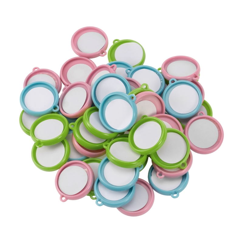 50pcs/Set 25mm 32mm 37mm Doubl - مراجعة Button Badge Blank وسعره