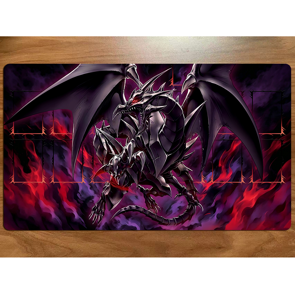 Yu-Gi-Oh Playmat Red-Eyes Blac - مراجعة Door Mat Blank وسعره