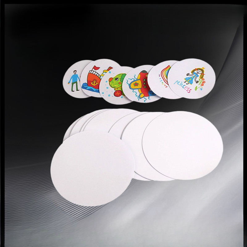 100pcs Round Paper for Button  - مراجعة Button Badge Blank وسعره