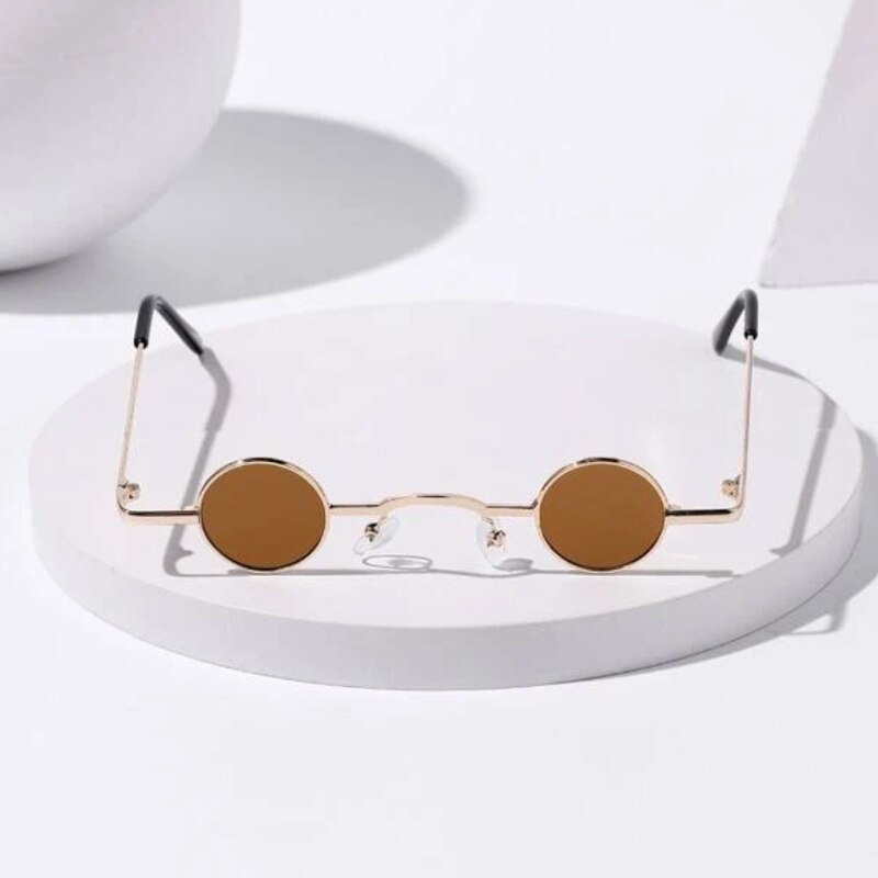 Vintage Rock Punk Man Sunglass - مراجعة Metal Photo Panel وسعره